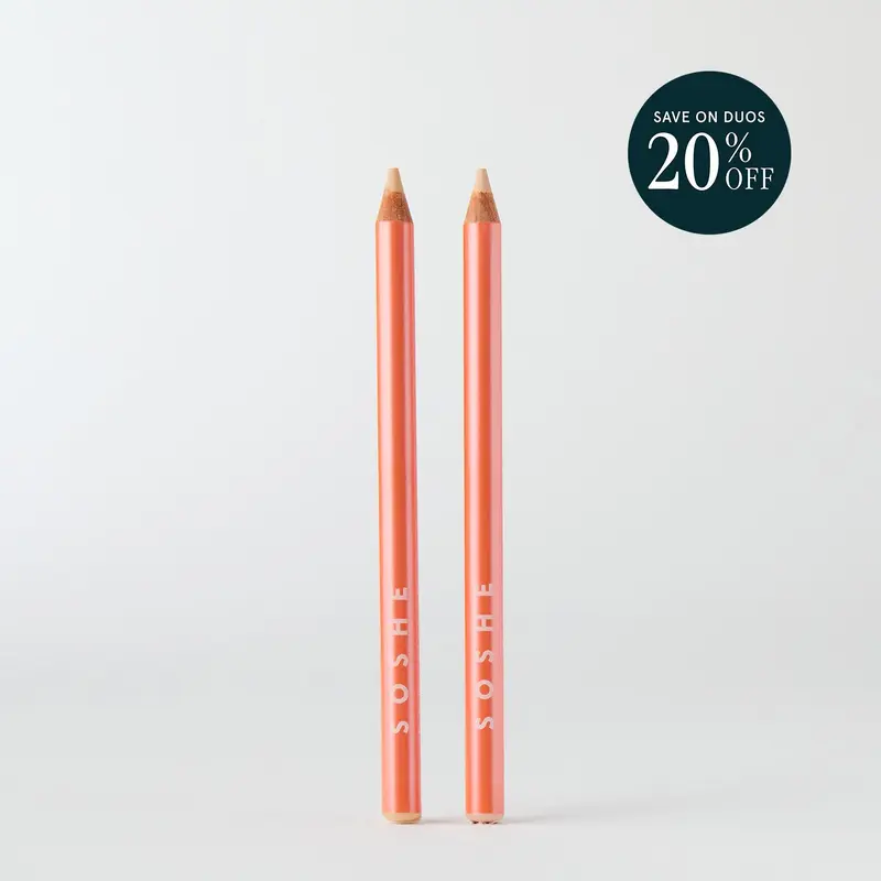 SOSHE Beauty Waterline Eye Brightener – Creamy Eye-Opening Pencil with Squalane & Vitamin E