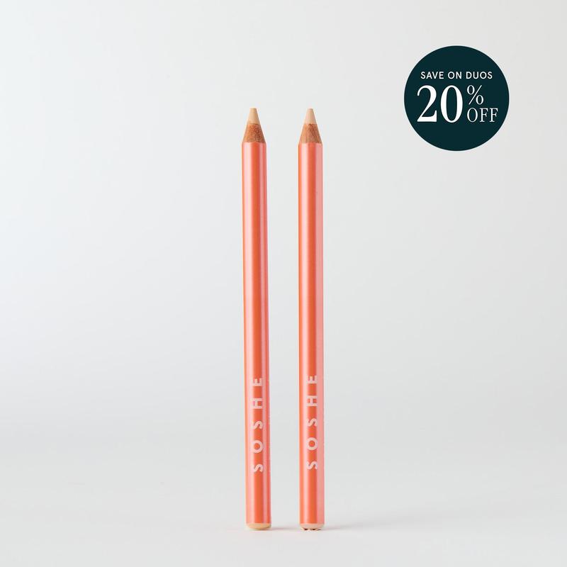 SOSHE Beauty Waterline Eye Brightener – Creamy Eye-Opening Pencil with Squalane & Vitamin E