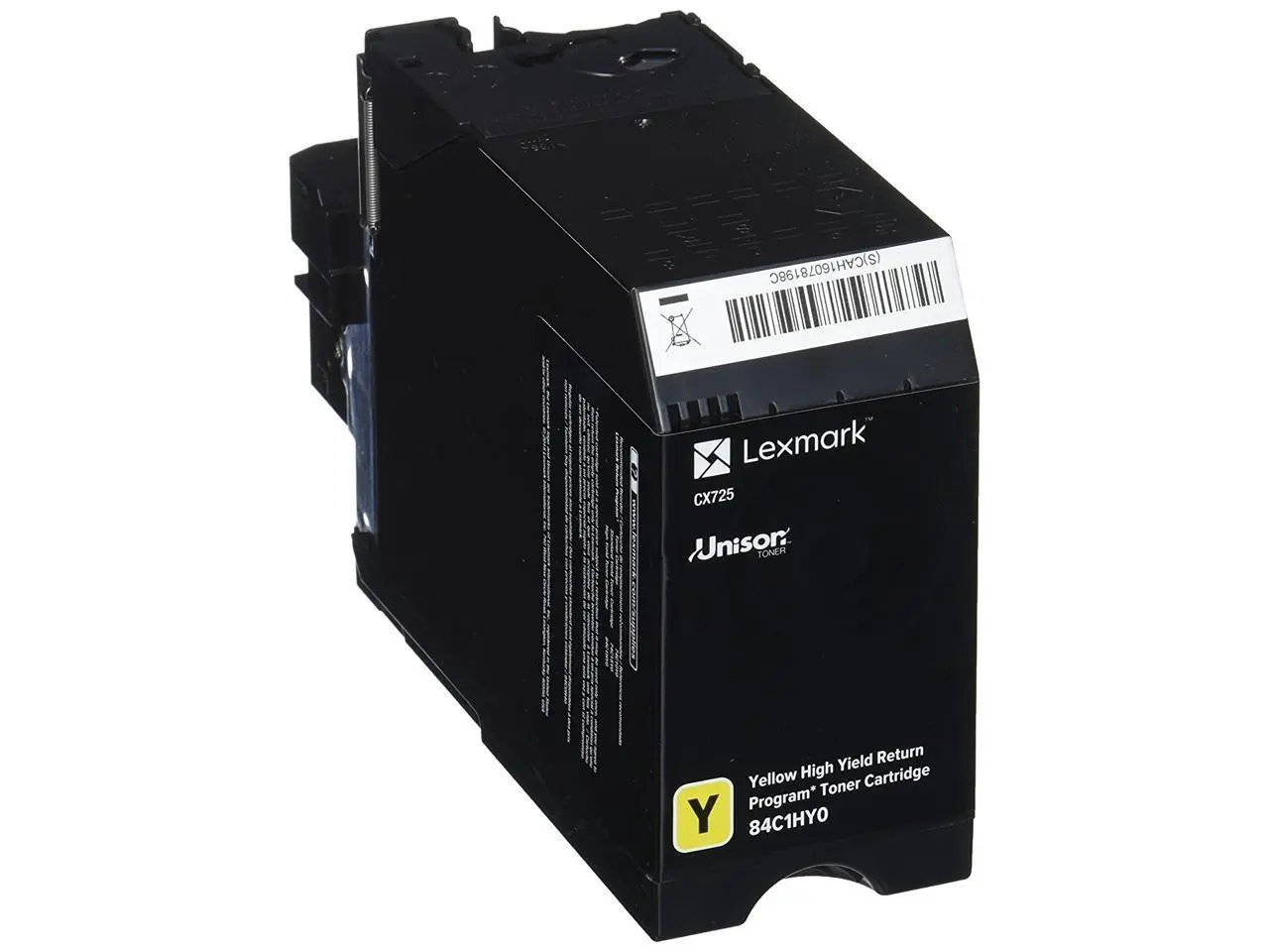 Lexmark Toner,Cx725,Hy,Rtn,Yl 84C1HY0