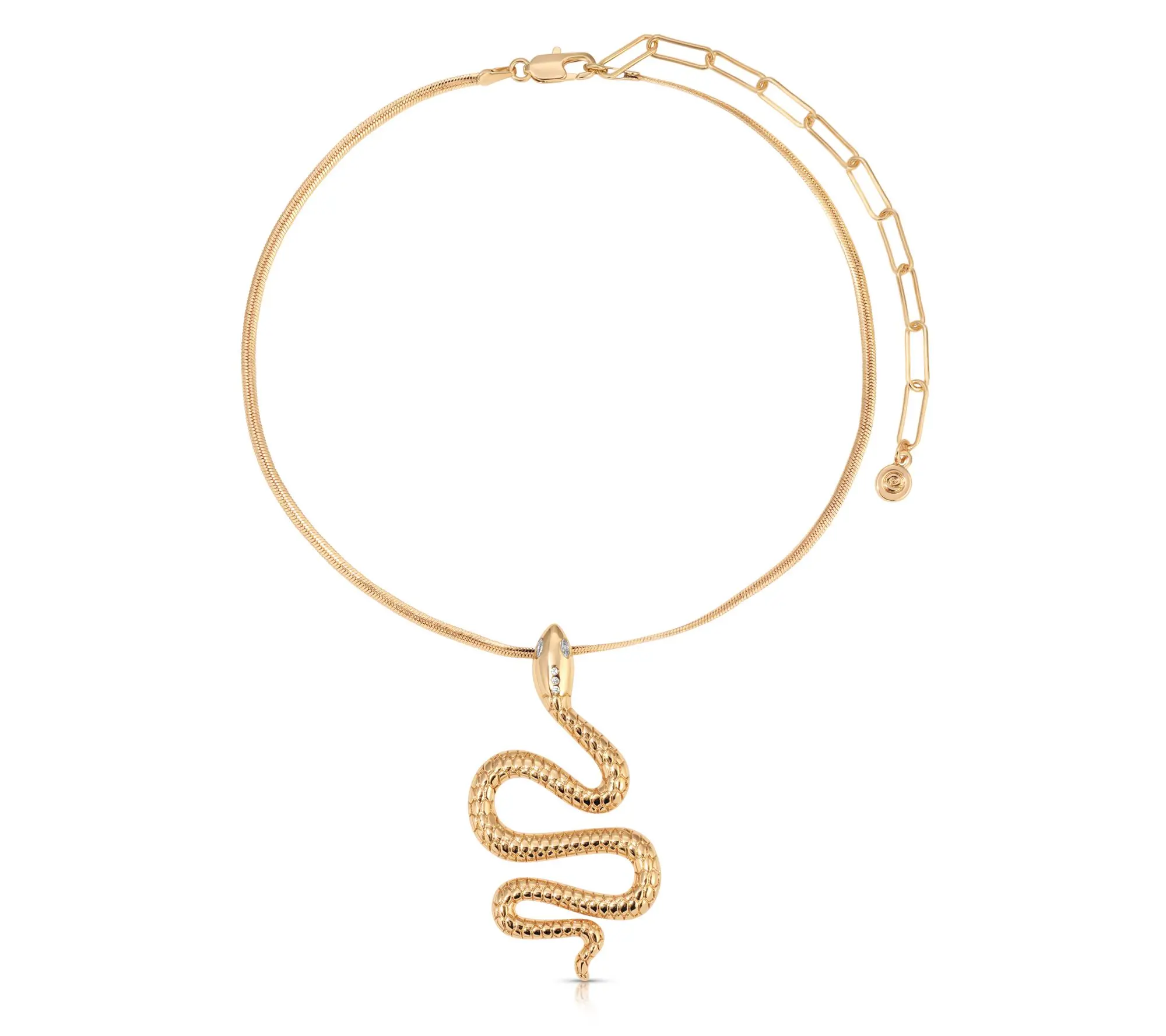 Ettika Serpentina Pendant Choker