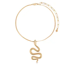 Ettika Serpentina Pendant Choker