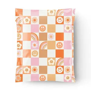 10x13" Retro Checkered Poly Mailers