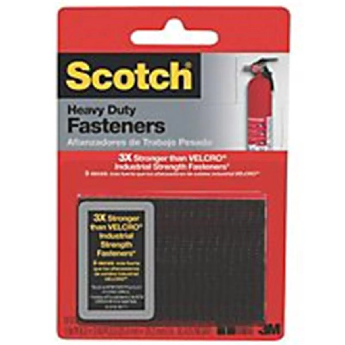 212 MAIN Adhesive Cloth Hook and Eye Strips, USA-Made, 3.5x0.75 in. Minute Strips, 4 Count, Adhesive Strips