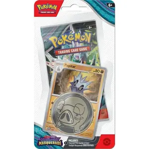 Pokemon Scarlet & Violet Twilight Masquerade Checklane Blister | Pupitar