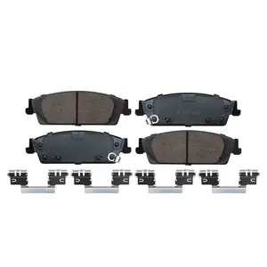 REAR Ceramic Brake Pads for 2015-19 Chevy Silverado GMC Sierra 1500 Yukon Tahoe