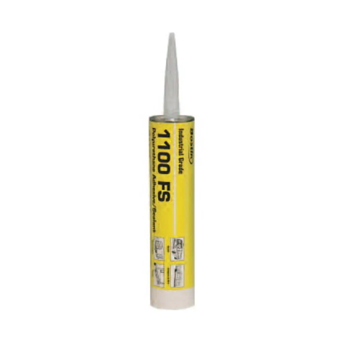 Never-Seez 535-30606210 A25614 Urethane Caulking Adhesive, Black