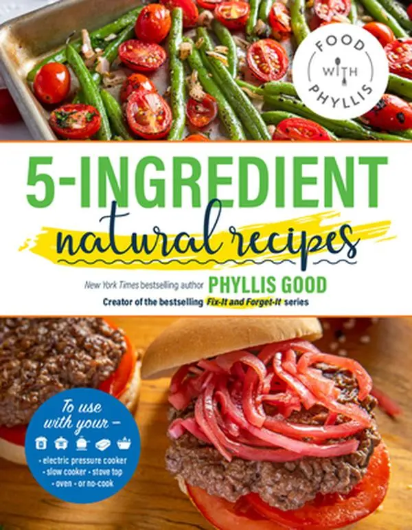 USED Book - 5-Ingredient Natural Recipes by Good, Phyllis (Paperback) - english