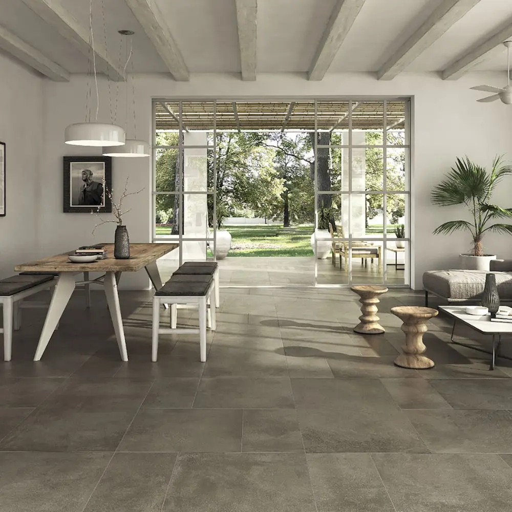Dakota Graphite 12x24 Matte Porcelain Tile