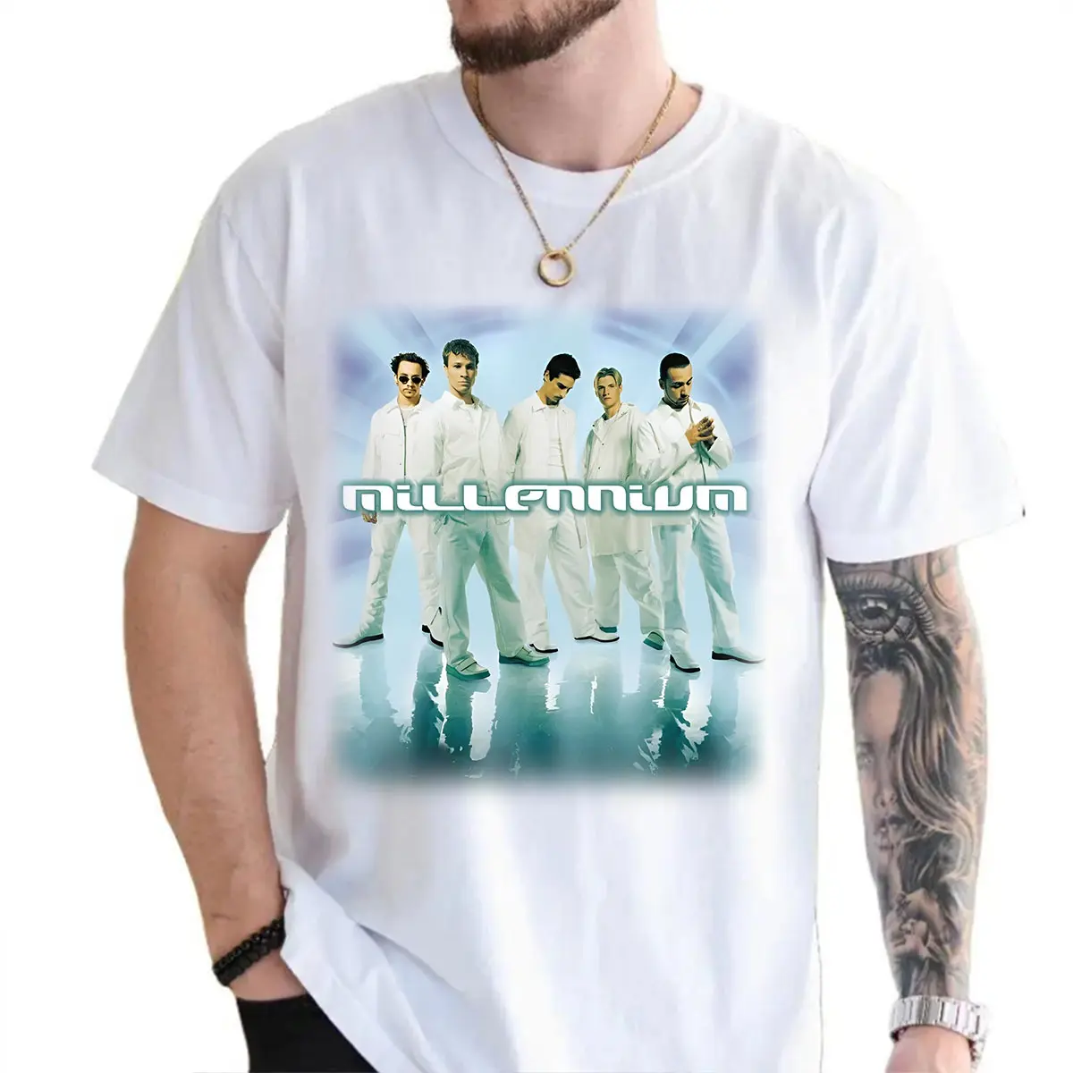Backstreet Boy Millennium Shirt, 90s Boy Band Tee, Vintage BSB 