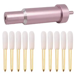11Pcs Premium Fine Point Blade with Housing,for Cricut Maker, Maker 3 with Housing for Cutting Film, Vinyl, Sticker