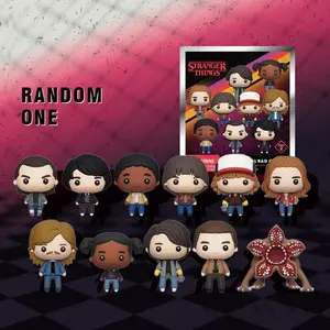 Stranger Things Officially Licensed Blind Box 3D Figurine, Bag Clip Charms, Anime Figure Keychain, Collector Item, Limited Edition Accessory, Netflix Series, Keychain For Bags