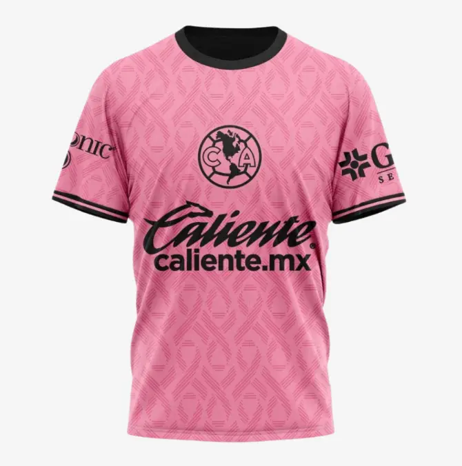 2026-27 LIGA MX Club America Special Home Pink Shirt, Custom Name & Number Mexico Soccer Jersey for Men & Women