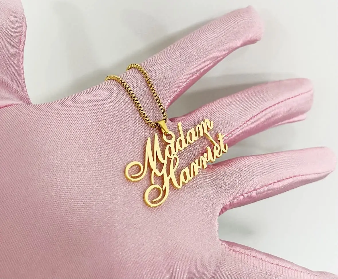 Custom Name Necklace - Fashion Costume Jewelry Accessory for Personalized Gifting