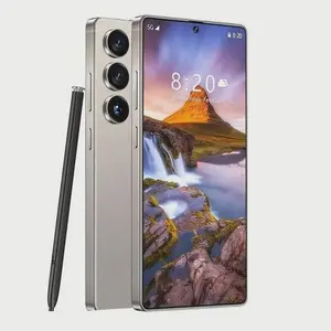 S25 Ultra Unlocked 5G Smartphone, 12GB+512GB, 6800mAh Battery, Fast Charging Capability, Android 14 System, 108MP+48MP Camera, Face & Fingerprint Unlock | Dual SIM | Autofocus | Built-in Pen | Card Port