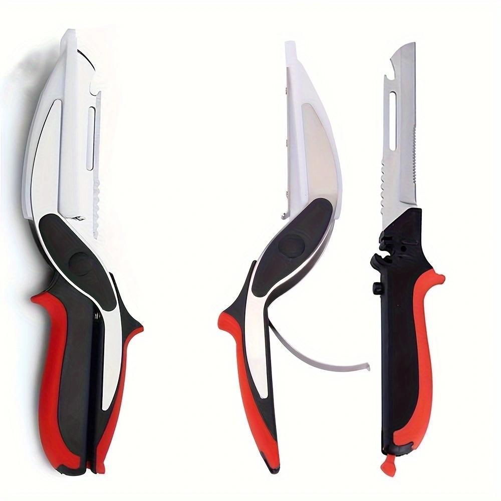 Vegetable Scissors, Kitchen Food Cutter, Meat Scissors, Quick Vegetable Slicer, Kitchen Chopping Scissors for Home Use, Kitchen Shears