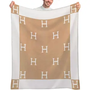 cozy throw blanket 【Black Friday Carnival】Bedroom comfort blanket-courtyard furniture decoration, super soft, very suitable for bed, sofa, travel, camping, cute girl small blanket, Christmas gift kpop demon hunter