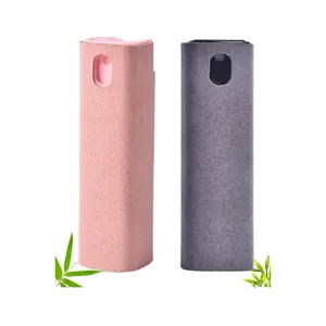 Car Screen Cleaner Travel Cleaning Kit 2in1 Touchscreen Mist and Wipe for Phone iPad MacBook AirPods Display Tablet Versatile Cleaners (2 Units)