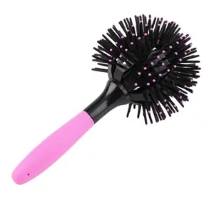 3D Hair Brush Ball Curl Comb Air Styling Comb Octopus Ball Comb 3D Massage Comb, Professional Hair Care Tool for Women & Men