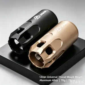 Metal 14 Reverse Tooth Alloy Suppressor, Fast Noise-Cancelling Converter for Strap Clamps Hardware Tools