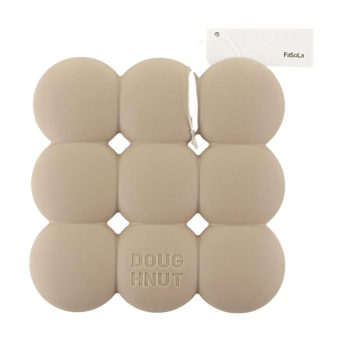 FaSoLa Silicone Trivet for Hot Pots & Pans - Heat Resistant, Non-Slip, Multi-Purpose Kitchen Mat for Countertops & Tables