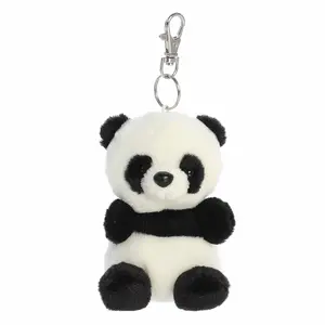 Palm Pals Adorable Bamboo Panda White Soft Plush Collectable Stuffed Animal