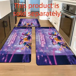 Huntress Group Trendy Anime Door Mat, Kawaii Rug, Kitchen Rug, Fan Gift, Polyester Carpet, Suitable for Living Room, Bedroom, Bathroom, Kitchen, Kitchen Runner Rug, Home Decorative Rug