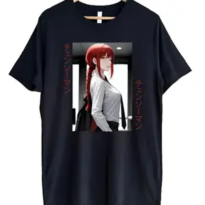 Makima T Shirt, Chainsaw man T Shirt, Anime T Shirt, Anime Clothing, Chainsaw Shirt, CSM Shirt, Anime Gift, Japanese T Shirt, Manga T Shirt