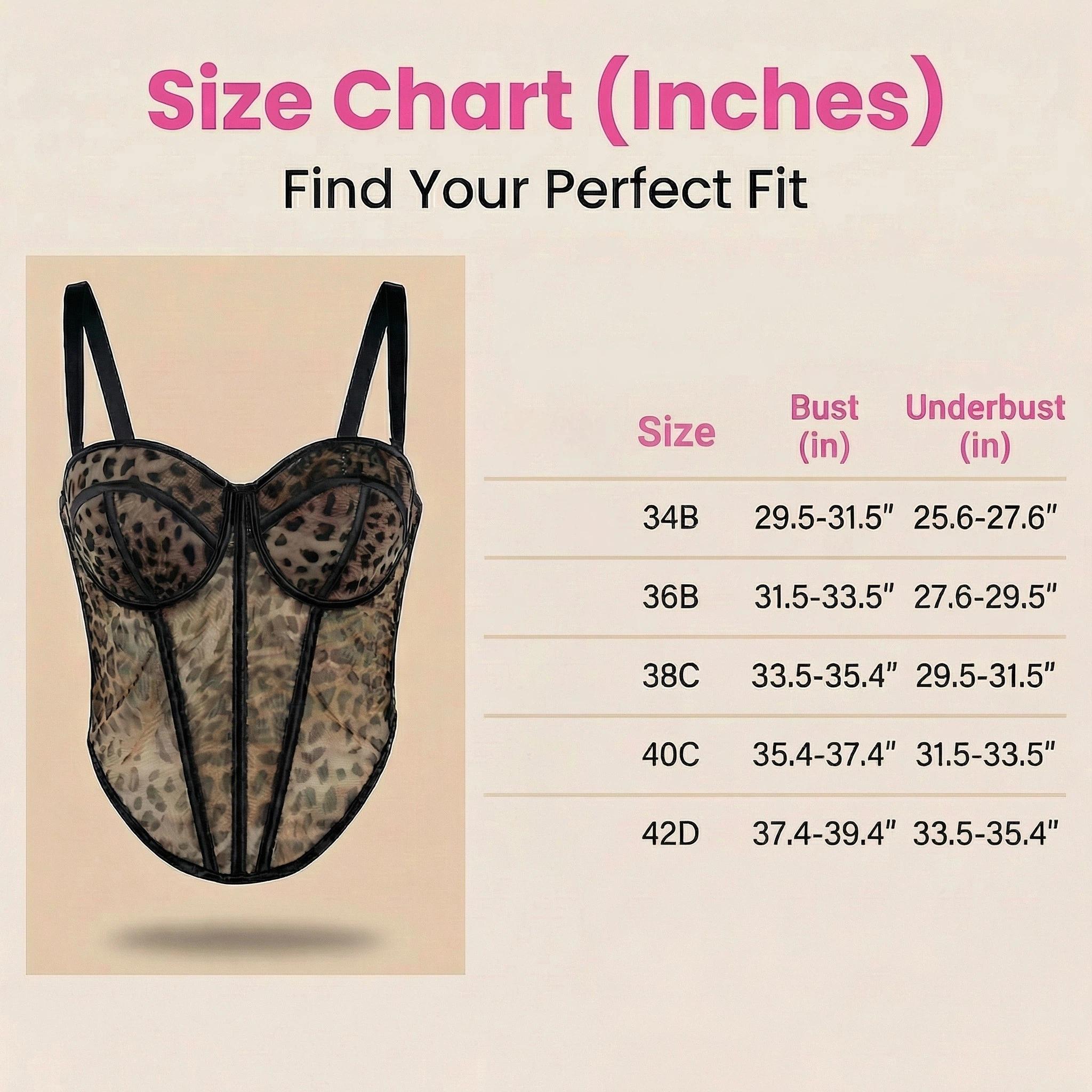 Sexy Leopard Corset Top for Women Mesh Bustier Lace Up Sculpting Shapewear with Detachable Straps Sexy Leopard Corset Top for Women Mesh Bustier Lace Up Sculpting Shapewear with Detachable Straps