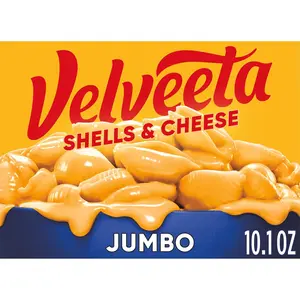 Velveeta Shells & Cheese Jumbo Shell Pasta & Cheese Sauce Meal, 10.1 oz Box