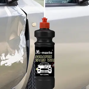 120ML Car Scratch Wax, Scratch Swirl Remover, Polishes Dull and Faded Paint, Removes Scratches and Sun Rings, Restores Original Gloss, UV Protection