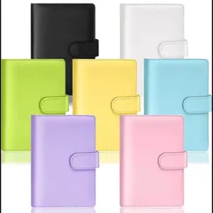 A6 PU Leather 6 ring Notebook Binder