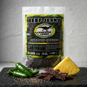Pineapple Serrano Beef Jerky - Dried Snack