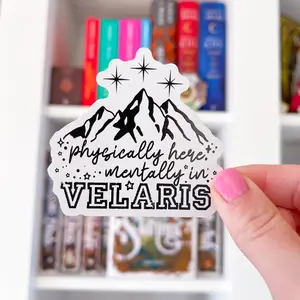 Velaris ACOTAR Sticker, SJM OFFICIALLY LICENSED, ACOTAR, Vinyl Sticker, Bookish Sticker, Book Sticker, Laptop Sticker, Tumbler sticker, Water bottle sticker