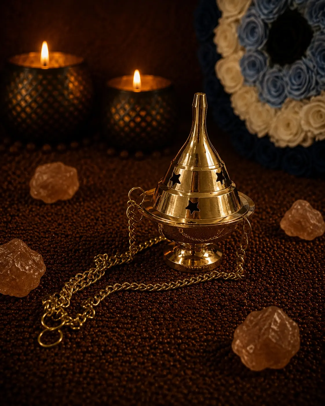 Golden Censer Burner