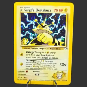 Lt. Surge’s Electabuzz 006/132 - Gym Heroes (G1)