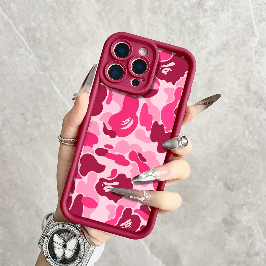 Pink Camouflage Delight for phone case, compatible with iPhone 17 Pro Max,  16 Pro Max15