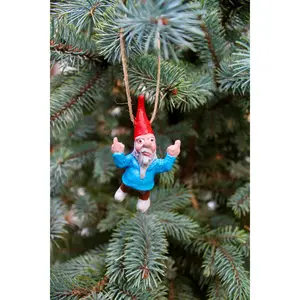 Zombie Gnome Christmas Ornament: Tiny Tim