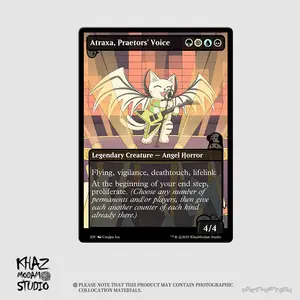MTG EDH Card Commander Board Game Proxy Cards Alternate Art Foil Proxies Card Set Collection Game Accessories