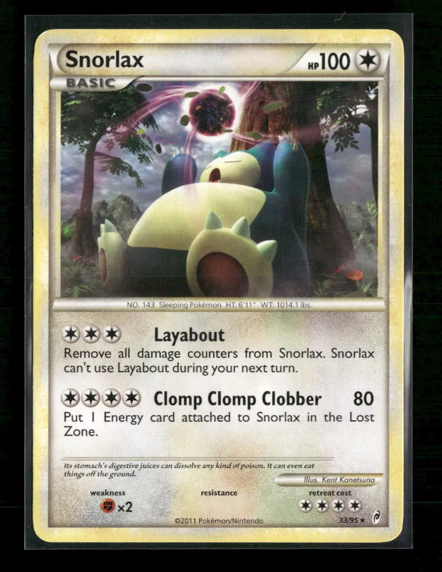 Call of Legends Snorlax #33/95