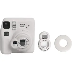 Selfie Mirror for Instax Mini SE/Mini 7+, Self-Portrait Selfie Mirror Close Up Lens Accessories Compatible with  Instax Mini SE/7+/7s/9/8+/8  Cameras - White
