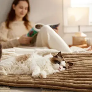 Self Warming Pet Bed, Small Self Heating pet Crate Pad, No Electricity, Thermal Extra Warm Mat Indoor & Outdoor, Non-Slip & Washable Noiseless Animal, TikTokShopBlackFriday Choice, Foot Warmer, Warming Pad, Desk Foot Warmer