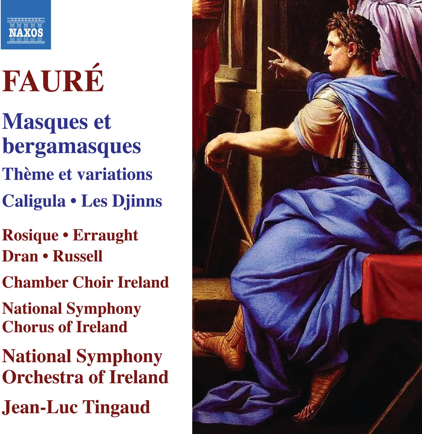 Ruth Rosique - Faure: Masques et bergamasques; Theme et variations; Caligula; Les Djinns  [COMPACT DISC - CD]