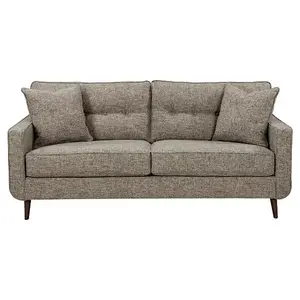 Tweed Mid-Century Modern Sofa in Jute
