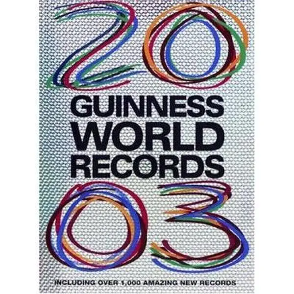 USED Book - Guinness World Records 2003 by Guinness Publishing (Hardcover) - english
