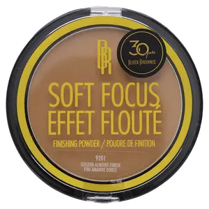 Black Radiance True Complexion, Soft Focus Finishing Powder, 9201 Golden Almond Finish, 0.46 oz (13 g)
