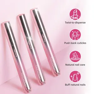 EZIPOMELO Cuticle Care Pen: This is a 2-in-1 cuticle care pen designed to exfoliate, buff, and smooth the cuticles. It addresses issues such as hangnails and dry, damaged nails while providing moisturizing, strengthening, and brightening benefits.