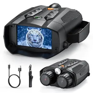 Adult night vision goggles, adult night vision binoculars, digital zoom infrared goggles, used for photos and videos, very suitable for outdoor camping observation, birthday gifts, Christmas gifts, beautifully packaged