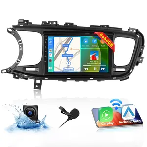 Android 13 Radio for 【Kia Optima K5 2013-2015】 with Wireless Carplay Android Auto, 9 Inch HD Touchscreen Car Stereo with WiFi GPS Bluetooth FM/RDS EQ SWC Backup Camera MIC Audio