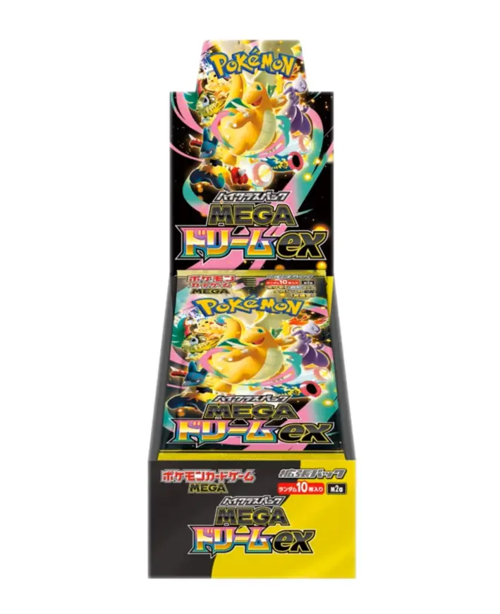 Pokemon Mega Dream ex Booster Box With Shrink - High Class Set Box