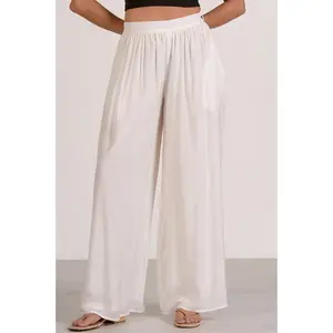 Wide Leg Pant White